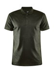 Craft Sport-Polo Core Unify (funktionelles Recyclingpolyester) dunkelgrün Herren